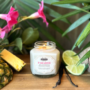 PARADISE Soy, Coconut & Beeswax Candle